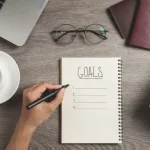 writing down your goals