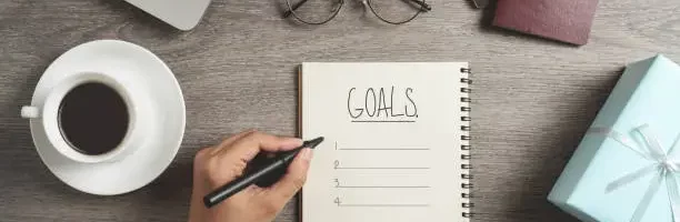 writing down your goals